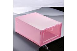China Moistureproof Shoes Storage Organizer , Detachable Stackable Plastic Shoe Storage supplier