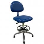 Anti Static PU Leather Chairs For Cleanroom And Lab Work With ESD Protection And PU Foam for sale