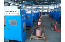 China Intermediate Copper Wire Drawing Machine With Annealer , CE ISO supplier
