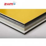 PE Aluminum Composite Panel A Wide Range Of Widths For Various Design Specifications for sale