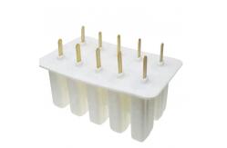 China Handmade Silicone Ice Popsicle Molds Sustainable Ice Cream Pop Molds Customized supplier