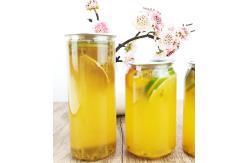China 330ml Transparent PET Bottles Empty Containers Jars With Easy Pull Cover supplier