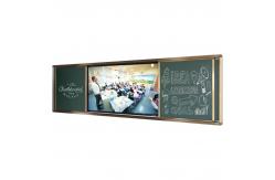 China 86 Inch Push Pull Multi Functional Smart Digital Blackboard For School Teaching supplier