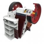 Mini And High Extrusion Pressure Jaw Rock Crusher 55KW With High Output for sale