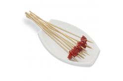 China Disposable Skewers AA Grade Natural Rattan Bamboo Stick Wholesaler for Barbecue Tool supplier