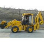 75KW Backhoe Wheel Loader Rationally Distributed Tractor Loader Backhoe for sale