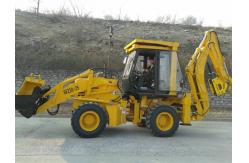 China 75KW Backhoe Wheel Loader Rationally Distributed Tractor Loader Backhoe supplier