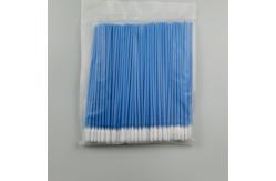 China 165mm Long Polypropylene  Handle Foam Tip Swabs Round Head supplier