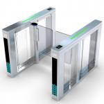 Speed Gate Turnstile 45-65 People/Min with 1.5mm Stainless Steel Frame for sale