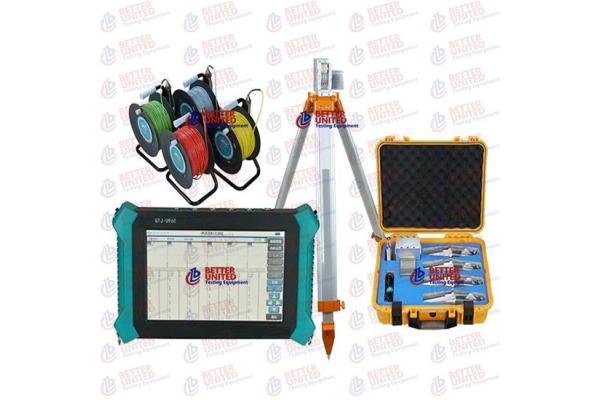 Four Channels Cross Hole Ultrasonic Tester Ndt Testing Instruments ASTM D6760-02
