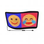 390x107mm Programmable Scroll Message Flexible Display Led Screen Sign for Airport for sale