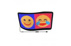 China 390x107mm Programmable Scroll Message Flexible Display Led Screen Sign for Airport supplier