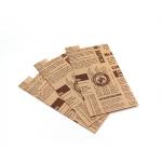 100% Eco Friendly Kraft Paper Packing Bags Uncoated Lining With 8 Color Printing for sale