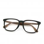 2024 Unique Polygons Wood Grain Acetate Glasses Frame MR 8082 for sale
