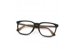China 2024 Unique Polygons Wood Grain Acetate Glasses Frame MR 8082 supplier