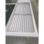 Custom Aluminum Alloy Fixed Glass Window With Air Conditioning Vent