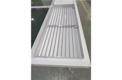 China Custom Aluminum Alloy Fixed Glass Window With Air Conditioning Vent supplier