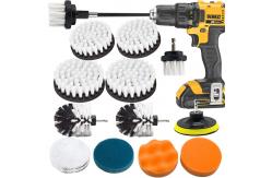 China PP Filament Power Scrubber Kit Long Reach Attachment For Kitchen Washing supplier