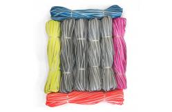 China Fabric Tape Sew On Reflective Piping Edging Braid Trim For Safety Clothing supplier