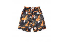 China 90cm To 130cm Polyester Cotton Kid Sports Shorts supplier