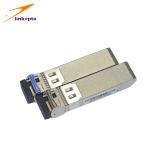 Simplex LC Bidirectional 10G SFP+ Module Single 3.3V Supply Tx1270 / Rx1330nm for sale