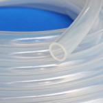 LFGB Approved Transparent Polyster Braided Silicone Tubing For Food Machine for sale