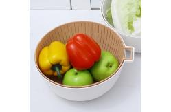China Drain Bowl Plastic Kitchen Sink Strainer Basket With Handle Base supplier