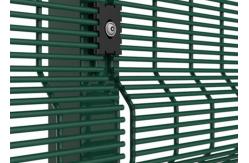 China Pvc Coated Galvanized Portable Security 358 Fence Panel Custom 6 Gauge Welded supplier