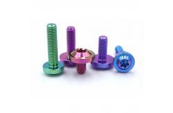 China Dished Head Plum Bolt Titanium bolts M24 Titanium Bike Screws supplier