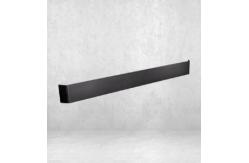 China 10X20mm Kitchen Wardrobe Black Matt Stainless Steel Pull Handrails supplier