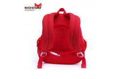 China new design preschool animal backpack cartoon neoprene kids lightweight backpack with plush supplier