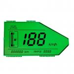 7 Segment Motorcycle Speedometer TN LCD Screen Transflective for sale