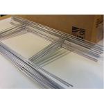 Hot Dipped Galvanized H Frame Wire Stakes For Yard Sign Metal Sign