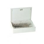 Waterproof Cable Distribution Box 100 Pair White Indoor Termination Box for sale