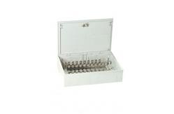 China Screw / Key Lock Krone Cable Distribution Box 100 Pair For LSA Module supplier