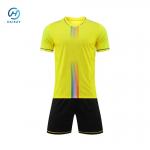 Quick Dry Material Custom Team Jersey Machine Washable Straight Hem V Collar/Round Collar for sale