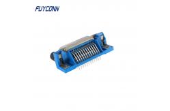 China 24pin IEEE-488 Female Right Angle PCB Centronic Connector 24 Way supplier