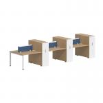 Modern Furniture Office Partition Call Center Desk Modular 4 6 Person Cubicle Workstation for sale