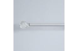 China 25mm 28mm Diameter Water Streak Acrylic Curtain Rod Accessories Single Bracket supplier