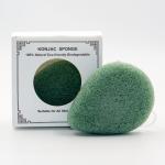 Custom Green Tea Konjac Sponge for sale