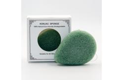 China Reusable Facial Clearing Water Drop Konjac Sponge With Private Label supplier