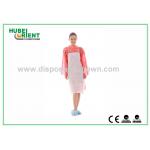 Splash-Proof Disposable use Tyvek Aprons/Waterproof Disposable Plastic Aprons for sale
