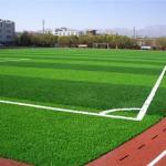 25mm Artificial Turf Grass Three Colors PP+NET+SBR Latex Backing for sale
