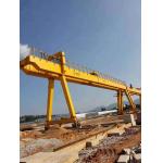 High Technique Box Type Double Beam Gantry Crane Electric Rail Traveling Frame for sale