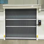Rapid Action PVC Roller Shutter Doors With 0.8 / 1.5mm Thick Curtain for sale
