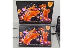 China USB-C Connectivity Foldable Display Dual Screen for High Brightness Applications supplier