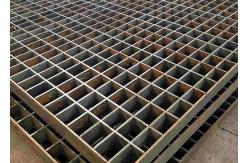 China High Loading Strength Black Galvanized Steel Grating Walkway supplier