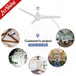 38W 3 Blades Remote Control Ceiling Fan With Dimmable LED Light