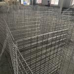 76.2x76.2mm Galfan Coated Defensive Hesco Bag for sale