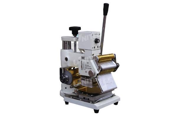 Adjustable Manual Roller Hot Stamping Machine 400mm Thickness